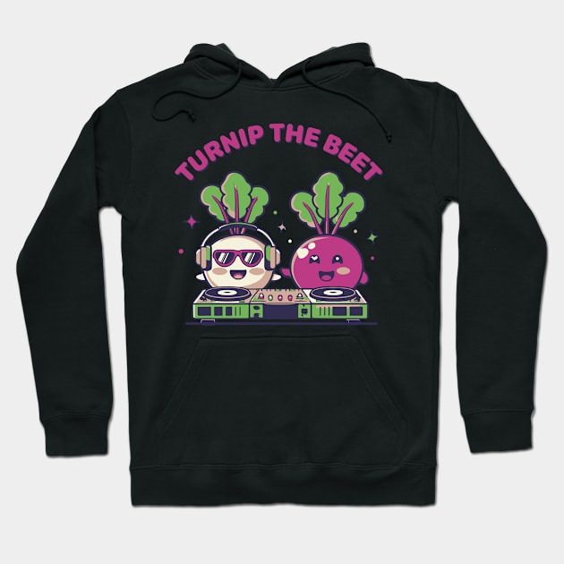 Funny Turnip The Beet Vegetable Farmers Market Local Farm Food T-Shirt Hoodie by Tons-O-Puns